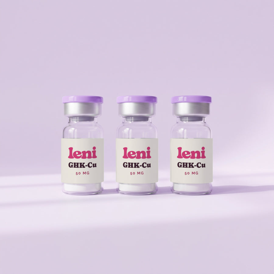 Leni GHK-Cu — 3-pack studio product image