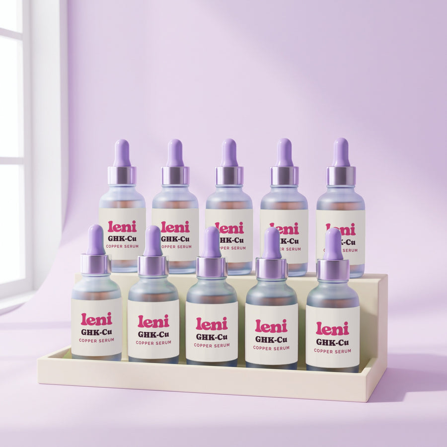Leni GHK-Cu Copper Serum — 10-pack studio product image