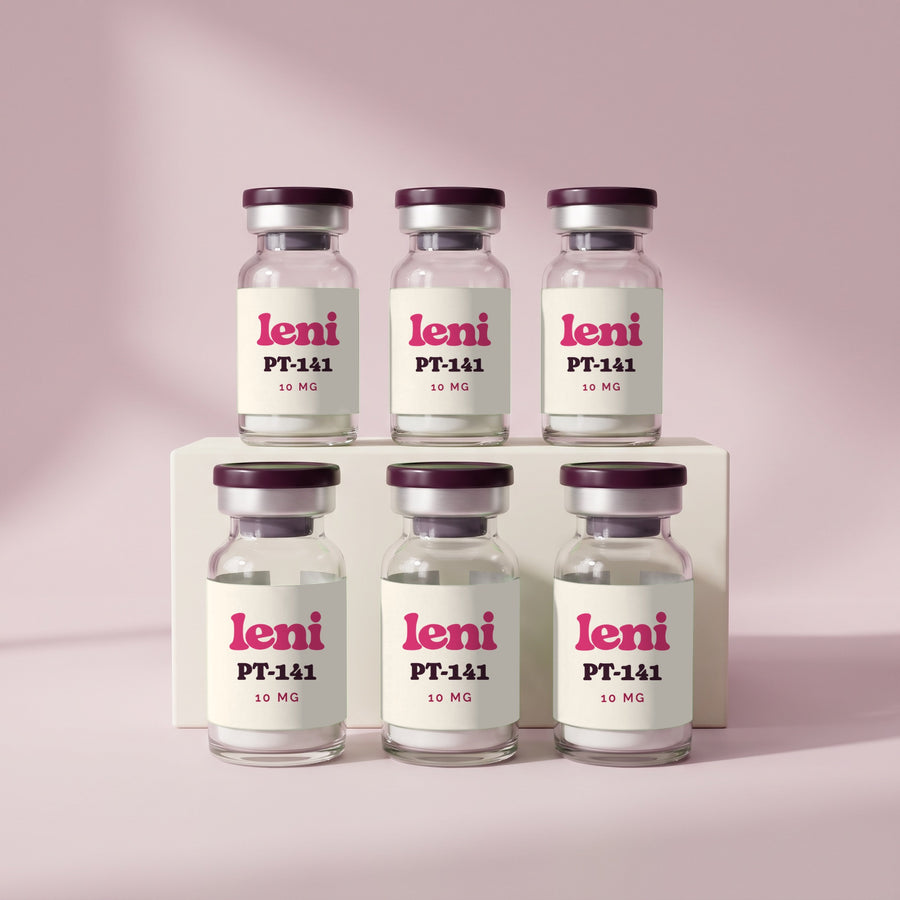 Leni PT-141 (Bremelanotide) — 6-pack studio product image