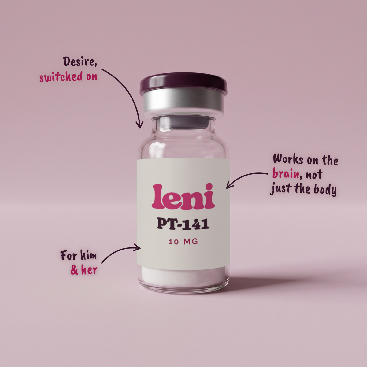 Leni PT-141 (Bremelanotide) — 10 mg — studio alternate artwork