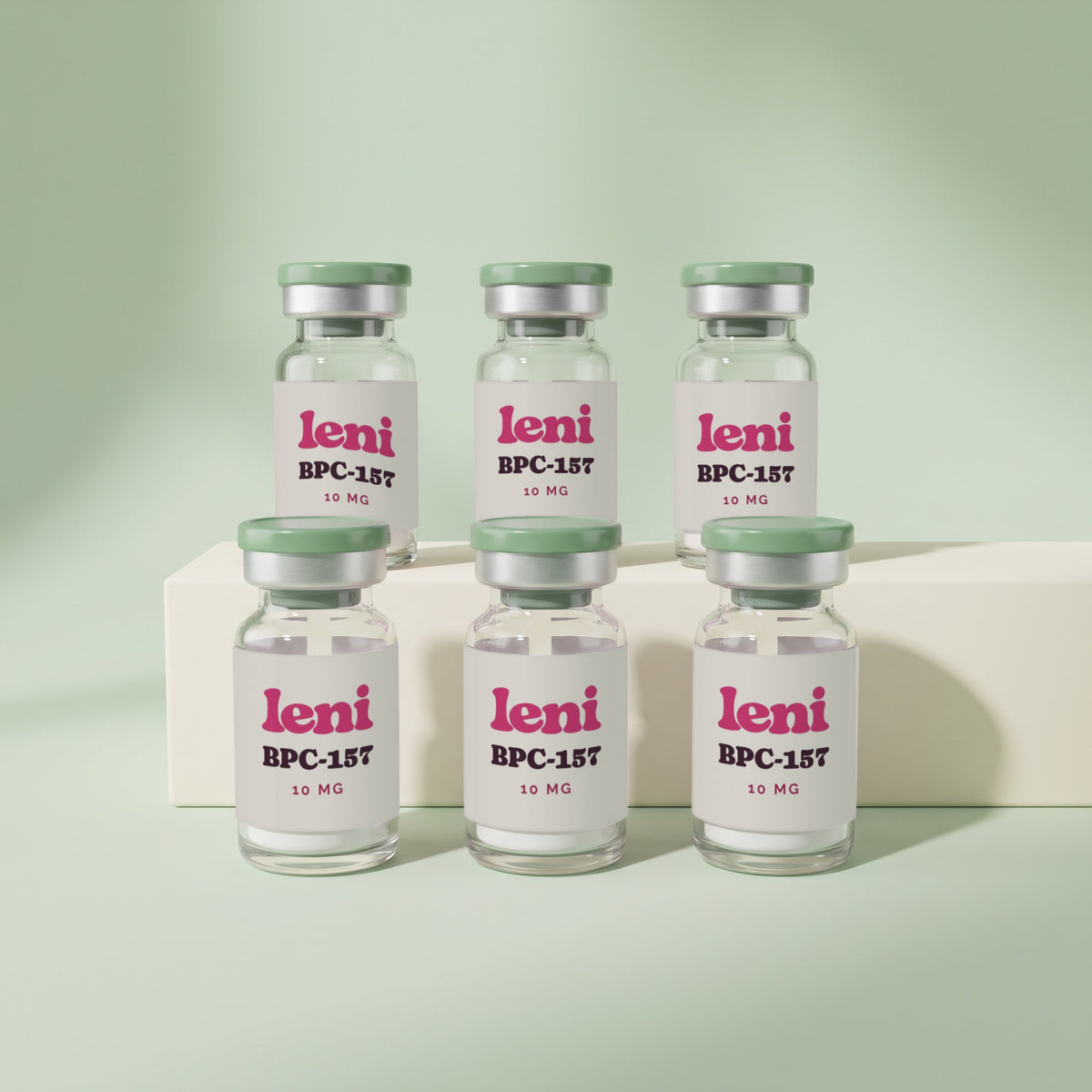 Leni BPC-157 — 6-pack studio product image