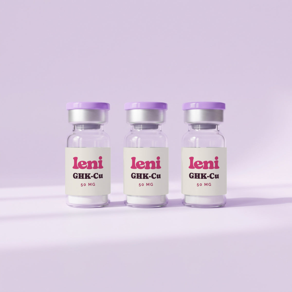 Leni GHK-Cu — 3-pack studio product image