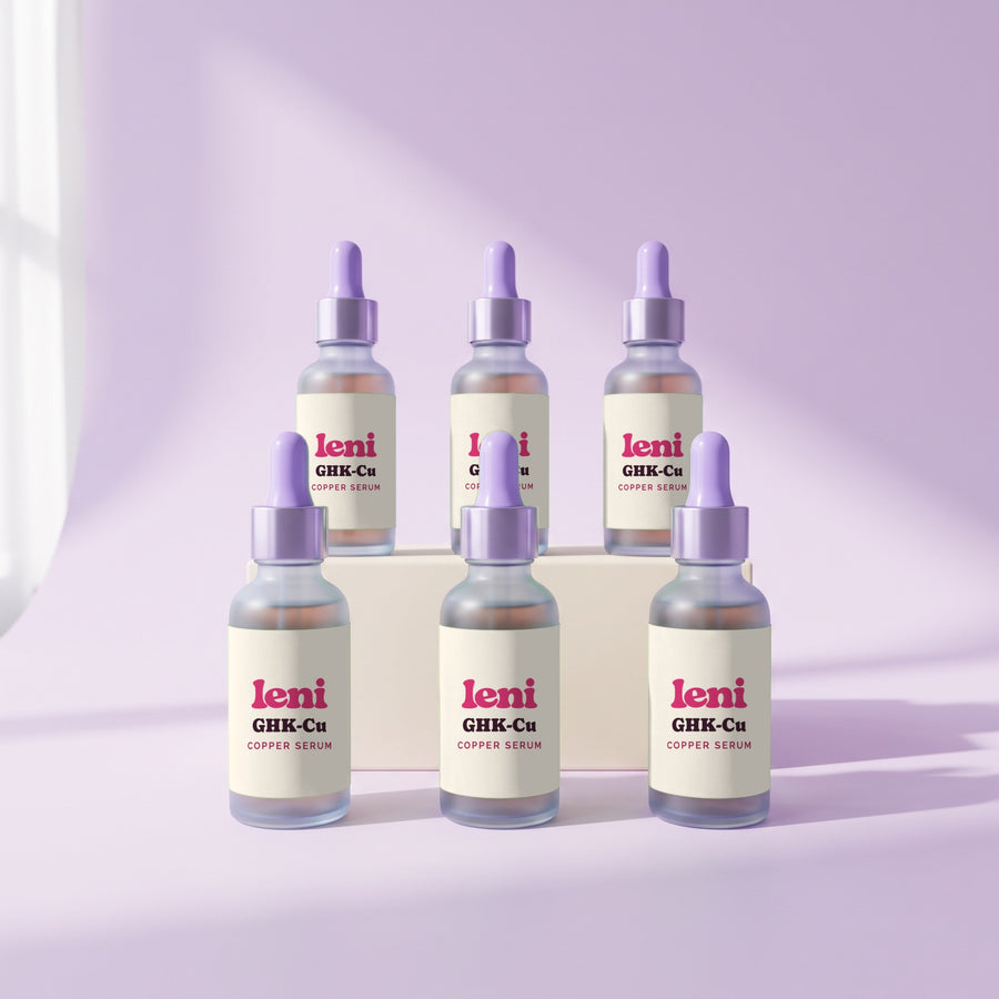 Leni GHK-Cu Copper Serum — 6-pack studio product image