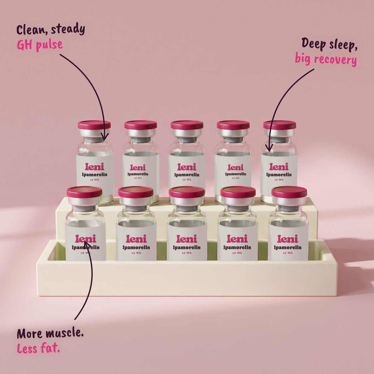 Leni Ipamorelin — 10-pack studio alternate artwork