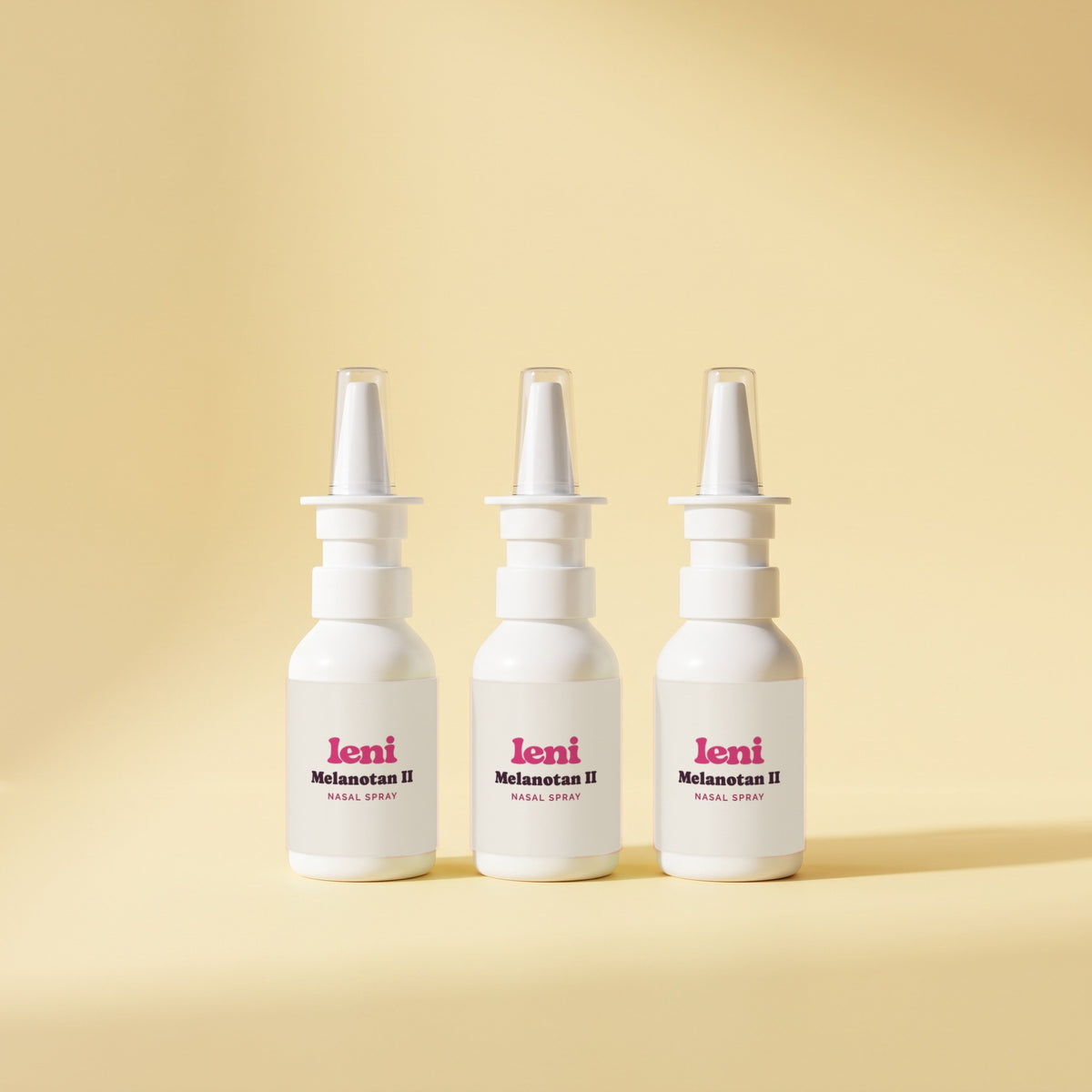 Leni Melanotan II Nasal Spray — 3-pack studio product image
