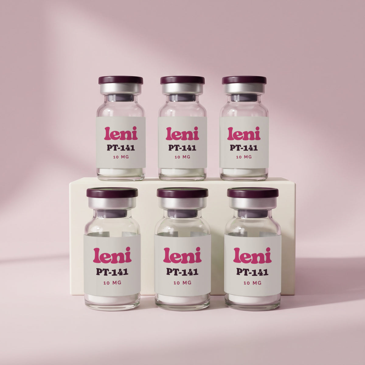 Leni PT-141 (Bremelanotide) — 6-pack studio product image