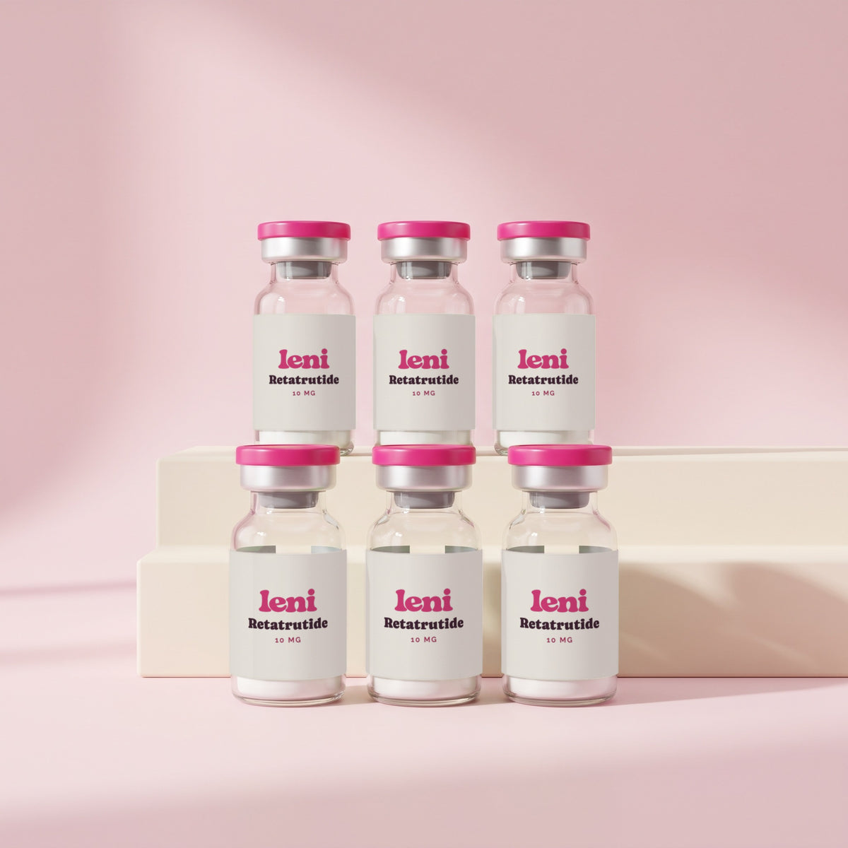 Leni Retatrutide — 6-pack studio product image