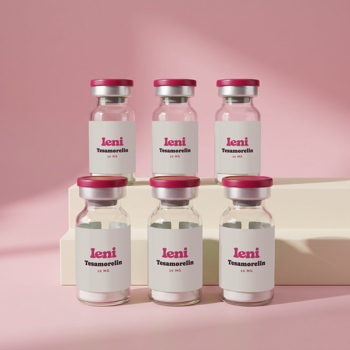 Leni Tesamorelin — 6-pack studio product image